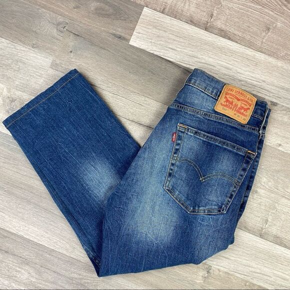 Levi’s 514 Custom Hemmed Crop Jeans 30 - Picture 1 of 10